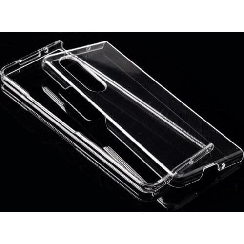For Samsung Galaxy Z Fold 2 3 Case Hard PC Transparent Protector Cover For Samsung Galaxy Z Fold 2 3 5G ZFold2 ZFold3 Case