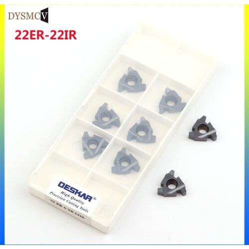 DESKAR100% original 22ER 22IR 4TR 5TR 6TR LDA LDC high quality threaded blade CNC turning tool carbide blade