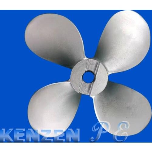Dia 150 MAU Propeller 4 blades CNC Aluminum For RC Giant-scale,ROV, bait, rescue, angling boats , model ship