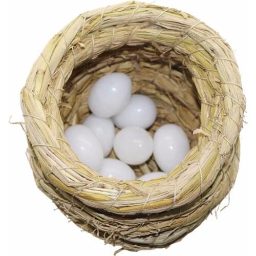 Bird Cages Birdhouse Nest Bird Breeding Nest decorative Bird Nest/Pigeon Bird House Parrot Nest Warm Animal breeding tools