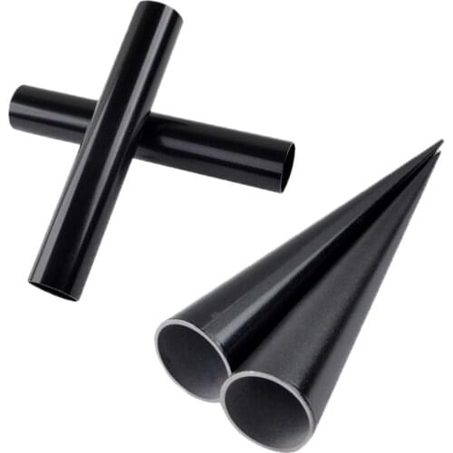 Metal Non-stick Aluminum Piping Denmark Cone & Cylinder Round Tube Ice Cream Decoration Rods Horn Dessert Mold Puff Pastry Tool