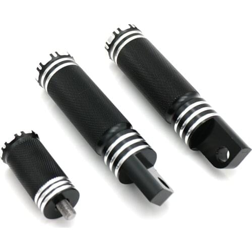 F&R Foot Rest Footrest Pedal Shifter Peg Nail Footpeg For Harley Touring Road King Dyna Fatboy V-Rod Softail Sportster 883 1200