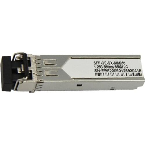 SFP-GE-SX-MM850 optical modules for CISCO GLC-SX-MM 1000BASE-SX SFP 1.25G 850nm 550m Multimode SFP transceiver Free shipping