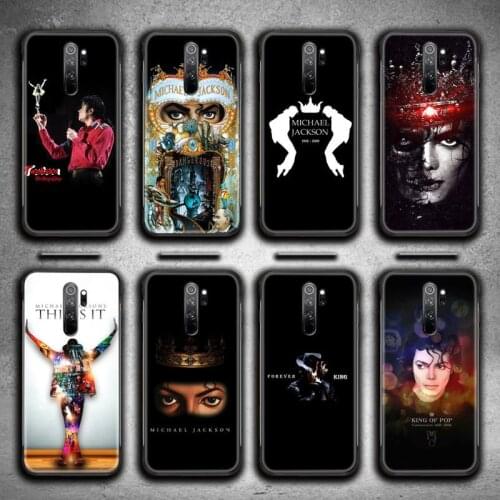TOPCASHOP superstar michael Jackson Phone Case for Redmi 9A 8A 7 6 6A Note 9 8 8T Pro Max Redmi 9 K20 K30 Pro