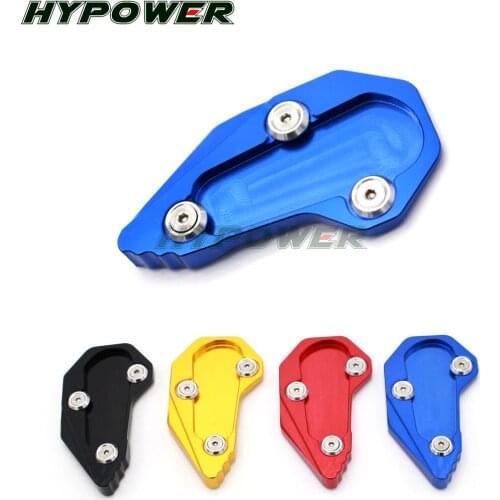 For BMW R1200R R1200RS 2015 2016 2017 2018 Aluminum Side Stand Extension pad Enlarge Plate