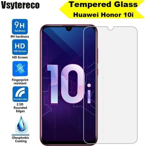 Tempered Glass For Huawei Honor 10i HRY-LX1T HRY-LX1 Honor10i Honor 10 Lite 9H Phone On Protective 10lite Glass Screen Protector