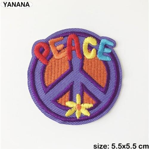Anti war Anti-war peace personality DIY Badge Clothing Decoration stick paste on clothes Very convenient