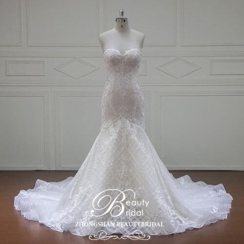 Beautybridal Vestido De Noiva Sleeveless Wedding Dresses Sweethart Appliques Lace A Line Bridal Gown Wedding dresses XF16110