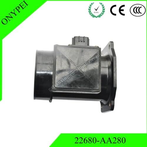 22680-AA280 A36-613R80 Free shipping Mass Air Flow Meter Sensor For Subaru Impreza EJ20G 22680AA280 A36613R80