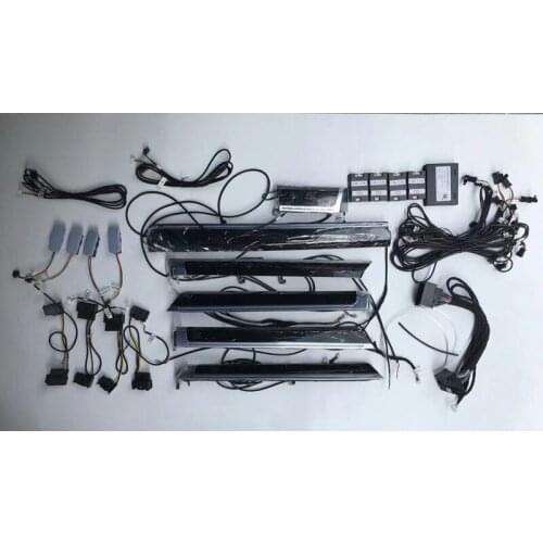 Decorative Panel 64-color LED Atmosphere Lighting Ambient Light Set illuminated Door Lamps For Porsche Cayenne 2010-2017