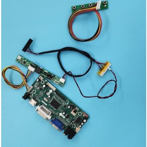 Kit for MT215DW01 V.3/V.1 Audio LVDS LED LCD Panel 30pin 1920x1080 Controller Board Monitor HDMI+DVI+VGA M.NT68676 Display 21.5"