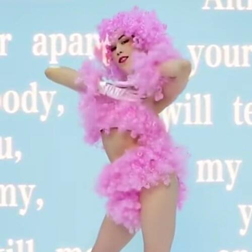 Pole Dance Costumes For Women Adult Sexy Bikini Suit Nightclub Festival Party Female Singer Modern Jazz Dance Clothing DWY5896