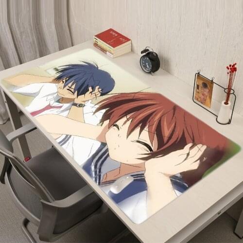 Clannad After Story Mousepad Mause Pad Mouse Xxl Gamer Carpet Large Desk Mat Gaming Accessories Keyboard Kawaii Rug Gamers Girl