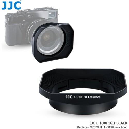 Square Lens Hood for FUJINON XF 16mm F1.4 R WR LENS On Fujifilm X-T4 X-T200 X-A7 X-H1 X-Pro3 X-Pro2 X-T3 X-T30 Replaces LH-XF16