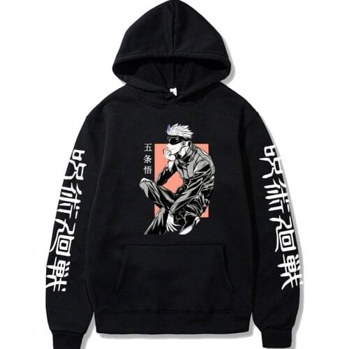 Jujutsu Kaisen Harajuku Hoodie Sweatshirt for Men