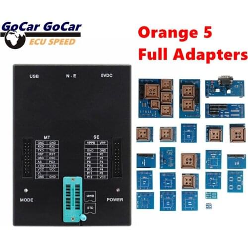 Orange5 ECU Programmer OEM Orange 5 Full Adapters V1.34 Orange5 Full Universal Programmer Orange5 Programming Device