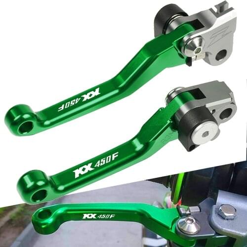Motorcycle Brake Clutch Levers Handle for Kawasaki KX450F KX 450F 2005-2012 2013 2014 2015 2016 2017 2018 2019 Dirt bike brakes