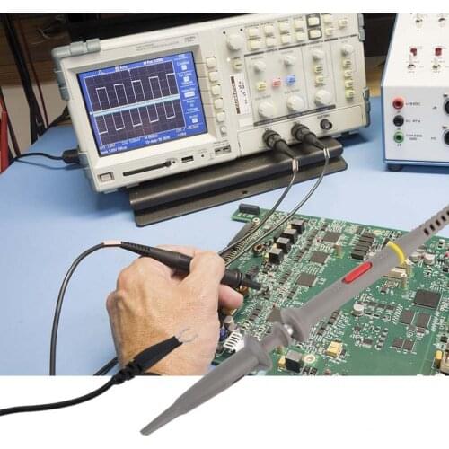 Oscilloscope Probe 1M 100MHz PVC Test Lead Kit Oscilloscope Probe Accessories LA05110 Test Lead