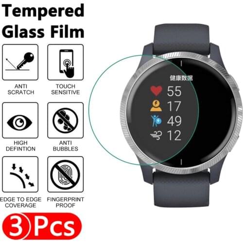 Sport Smart Watch Tempered Glass Screen Protector Film For Garmin Fenix 3 HR For Garmin Fenix 6 6S 6X Pro 9H Tempered Glass Film
