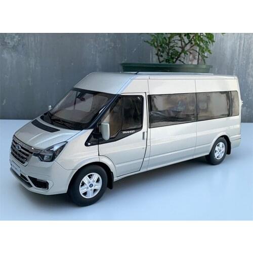 1/18 Scale Ford Transit Pro Van Silver Diecast car Model Toy Collection Gift NEW