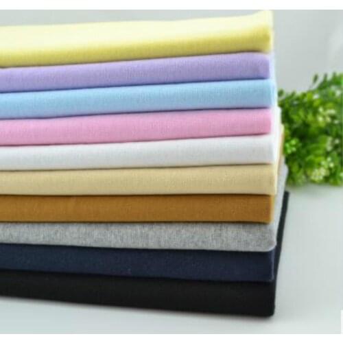 1x1 Stretchy Cotton Rib Knitted Cuffs Fabric Baby Rib Cotton Clothing Cuffs Cotton Fabric 20x100cm