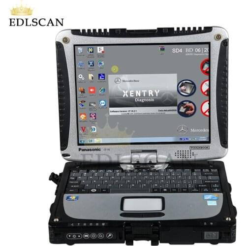 2021 New FOR MB SD Connect C5 Diagnostic Tool 2021.06 version SSD with WIFI Professioanl +CF19/T420 laptop