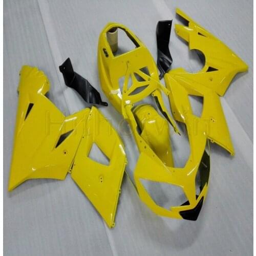 5Gifts+Custom yellow black Motorcycle cowl for 600 2003 2004 2005 650 2003-2005 ABS motor Fairing kit