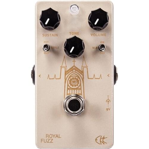 CKK Royal Fuzz a Modern Fuzz Distortion Guitar Effect Pedal Electric Effects Guitar Parts Accessory