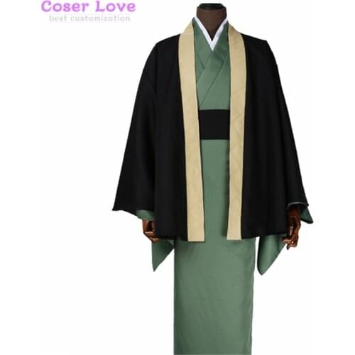Bungo Stray Dogs Fukuzawa Yukichi Cosplay costume Carnival New Years Christmas Costume