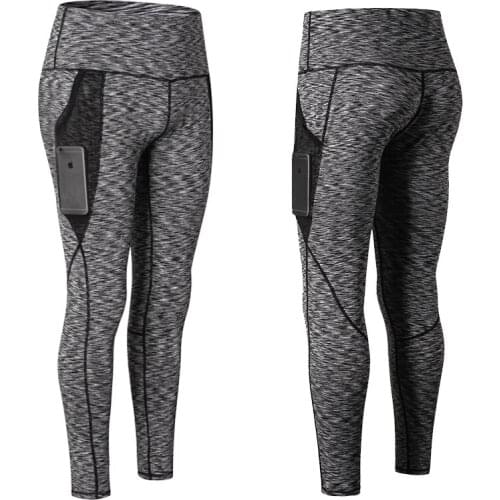 High Waist Pocket Leggings Training Womens Sweet Pants Running Trousers Gym Tights Fitness Leggings Compression Jogging Trousers