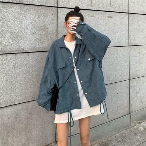 Restoring ancient ways in the spring and autumn of 2021 the new fry street han edition loose tooling coat jacket