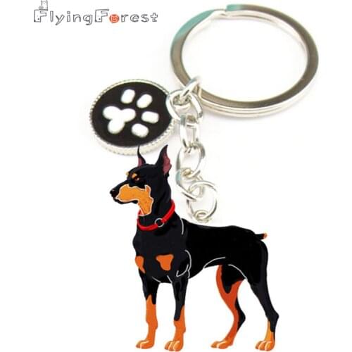 Key Chain For Lovers Fashion Novelty Jewelry Fashion Dog Key Rings Christmas Gifts Dog Metal Charm Key Chains Best Friend
