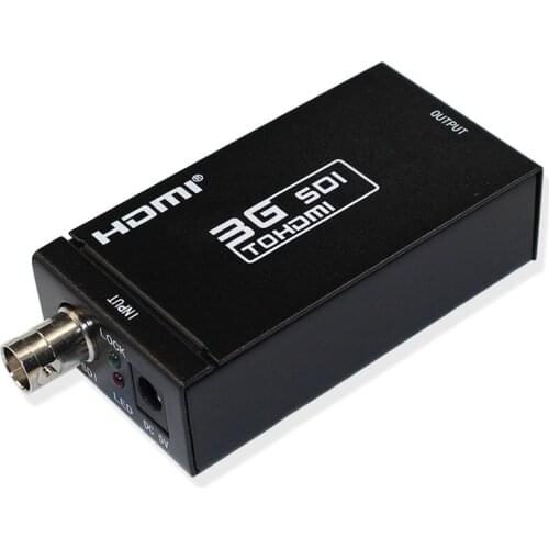 New SDI to HDMI-compatible Converter SDI2HDMI Support HD SD 3G SDI signal to HD for CCTV Monitor Camera Free Shipping