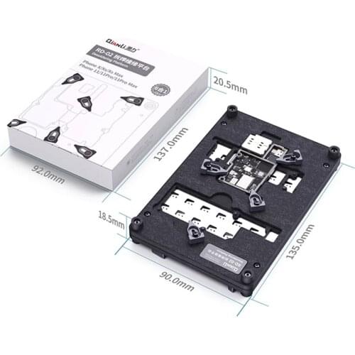 QIANLI RD-02 6in1 Mobile phone motherboard Fixing Fixture for iphone x -11pro max Disassembly welding maintenance platform Tools