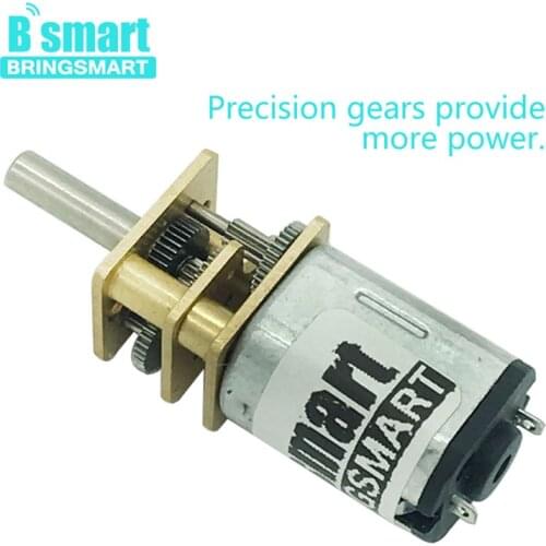 Bringsmart High Quality Gear Engine N20 Reversed Control High Speed 1500RPM Applied To Electronic Door Lock 6V 12V Micro Motor