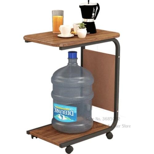 Nordic Removable Portable Bed Tables Small Coffee Table Simple Side Table Sofa Side Table Side Cabinet Bedside Table Shelf