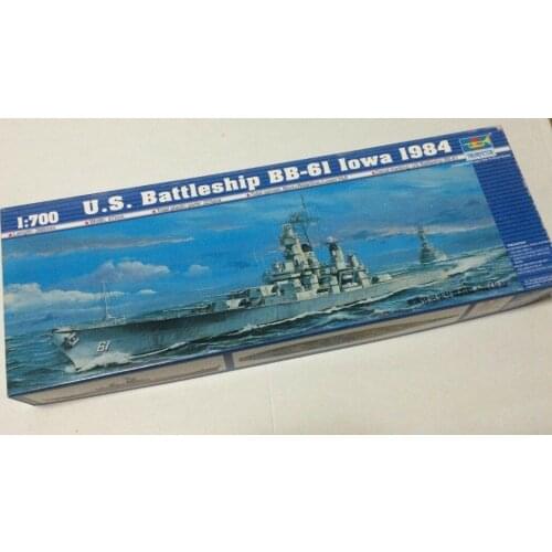 Trumpeter 1/700 05701 US Battleship BB-61 Iowa 1984