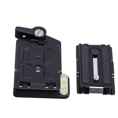 Universal 1/4" Screw Mount Quick Release L Plate/Bracket Grip adapter for Clamp Monopod ballhead Tripod camera lens QRA-635L