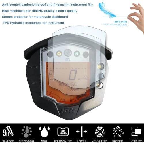 For KTM Duke RC150 200 390 DUKE 390DUKE DUKE390 DUKE200 2015-2018 Motorcycle Cluster Scratch Protection Film Screen Protector