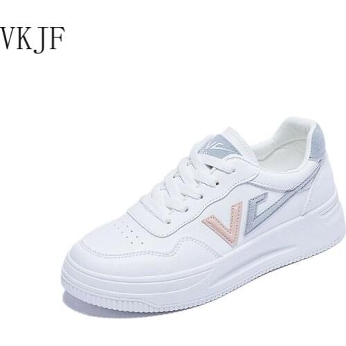 Women Shoes 2021 Fashion Summer Casual White Shoes Leather Breathable Hollow Platform Walk Shoes Woman Flat Sneakers Plus Size