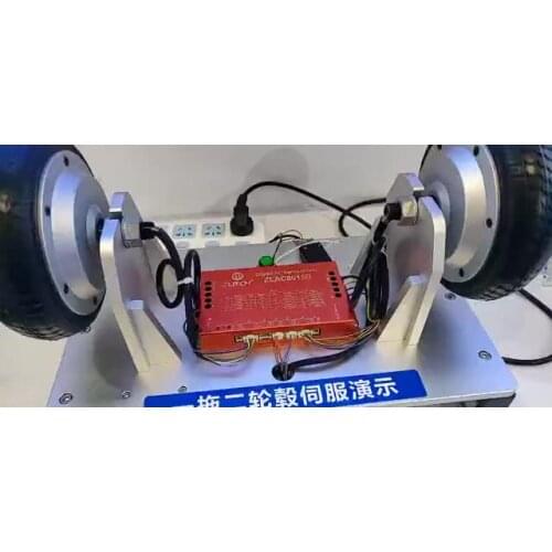 ZLTECH CANopen RS485 CE RoHS 3 phase 24V 48V dual channel DC 30A 500W brushless robot DC AC servo motor amplifier driver for AGV