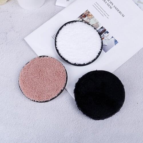 1pc Makeup Removal Sponge Flutter Wash Cleaning Flapping Wet Sponge Face Cleaner Makeup Remover Towel