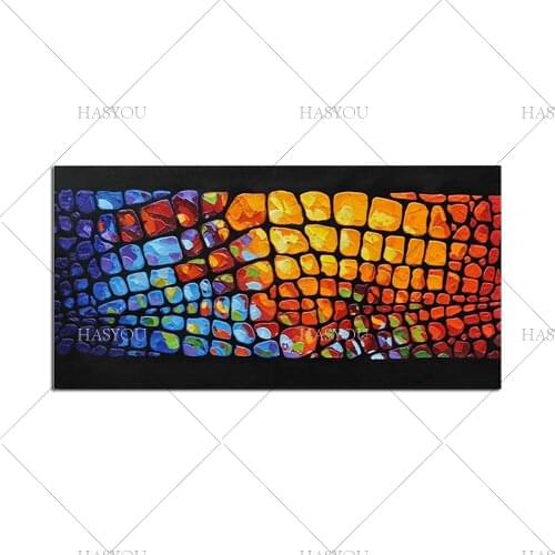 Abstract picture 100% Hand Painted oil painting Modern Abstract Oil Painting On Canvas Wall Art For Living Room chrismas gift