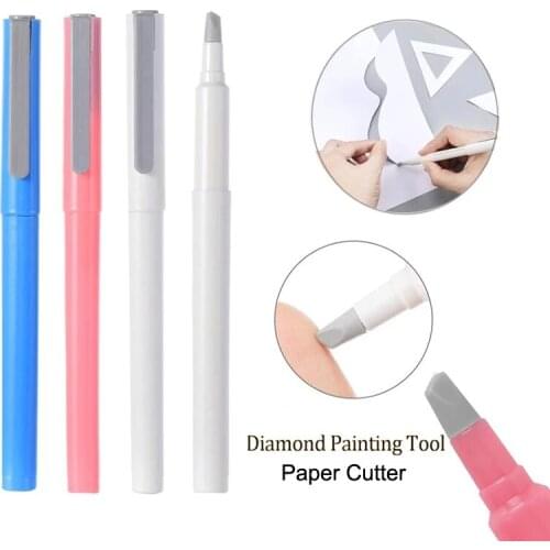 Diamond Painting DIY Accessories Tool Paper Cutter Perfect Pen Shaped Ceramic Knife Hand Safety Protect Paper Cutter Mosaic Tool