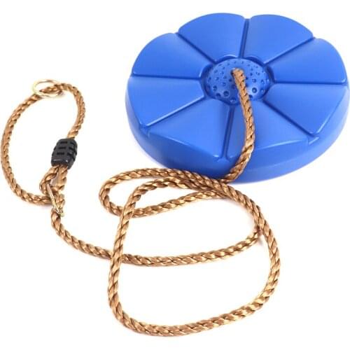 11inch Children Swing Disc Toy Seat Kids Swings Outdoor Playground Hanging Garden Play Entertainment Activity