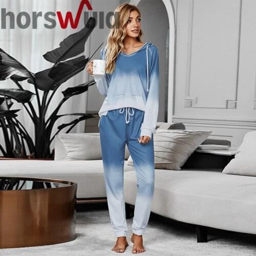 Horswula Women's Pajamas With A Hood