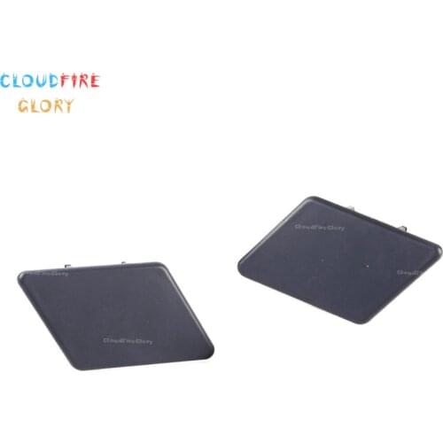 CloudFireGlory Pair Front Left+Right Bumper Headlight Washer Nozzle Cover Cap Random Color For BMW E90 E91 320i 325i 330i 328i