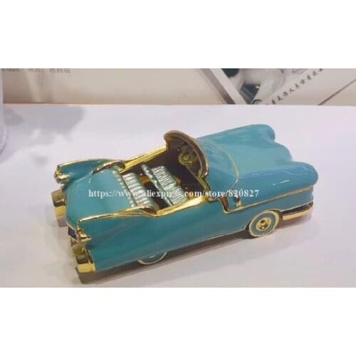 Fashion car shape jewelry box vintage Car Model Trinket Box Metal Car Pewter Jewelry Box for Home Decorative Gift Box