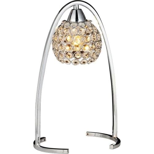 Modern Silver/Golden Crystal Hanging Bedroom Desk Lamps Living Room Luxury Study Room Bedsides table Light Wall Sconces Fixtures
