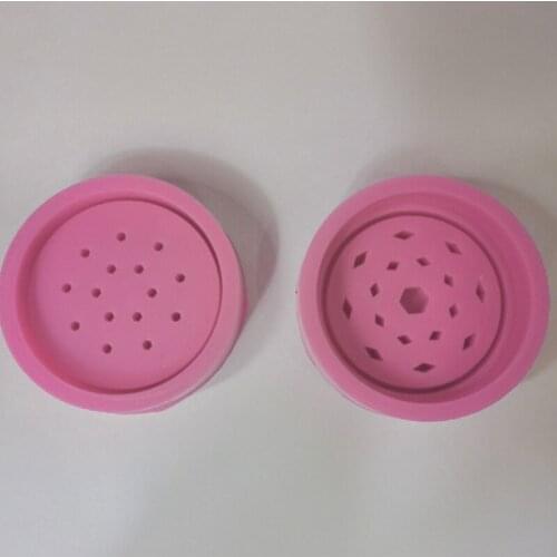 Resin Mold Tobacco Grinder Leaf Herbal Herb Smoke Spice Crusher Silicone Mould Crystal Mold Soap Making dropshipping